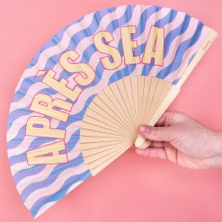 Houten waaier Après sea