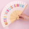 Houten waaier Hotter Than Last Summer