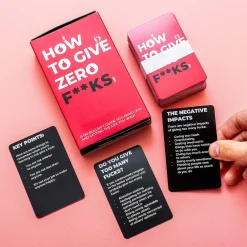 How To Give Zero F**ks kaarten