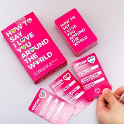 How to say I love you around the world kaarten