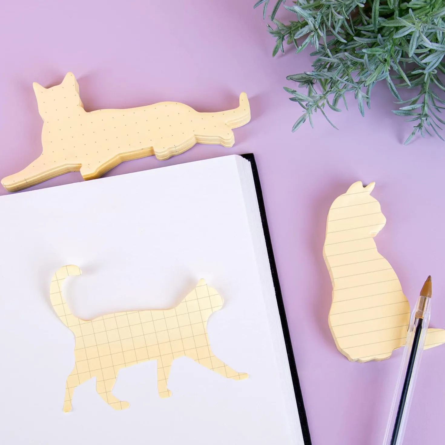 Huisdier sticky notes (set van 3)