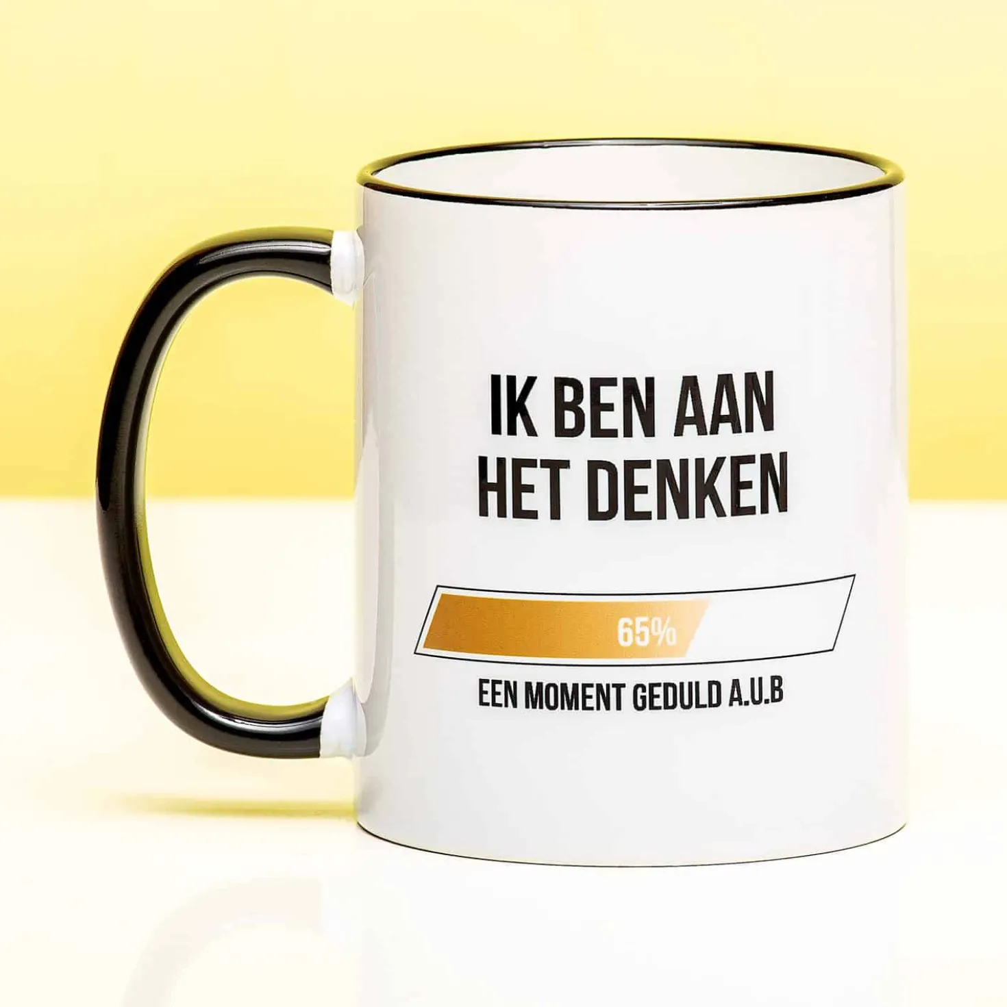 Ik ben aan het denken mok