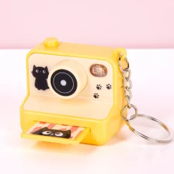 Instant camera sleutelhanger met foto