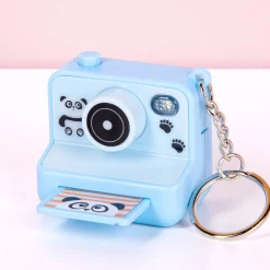 Instant camera sleutelhanger met foto