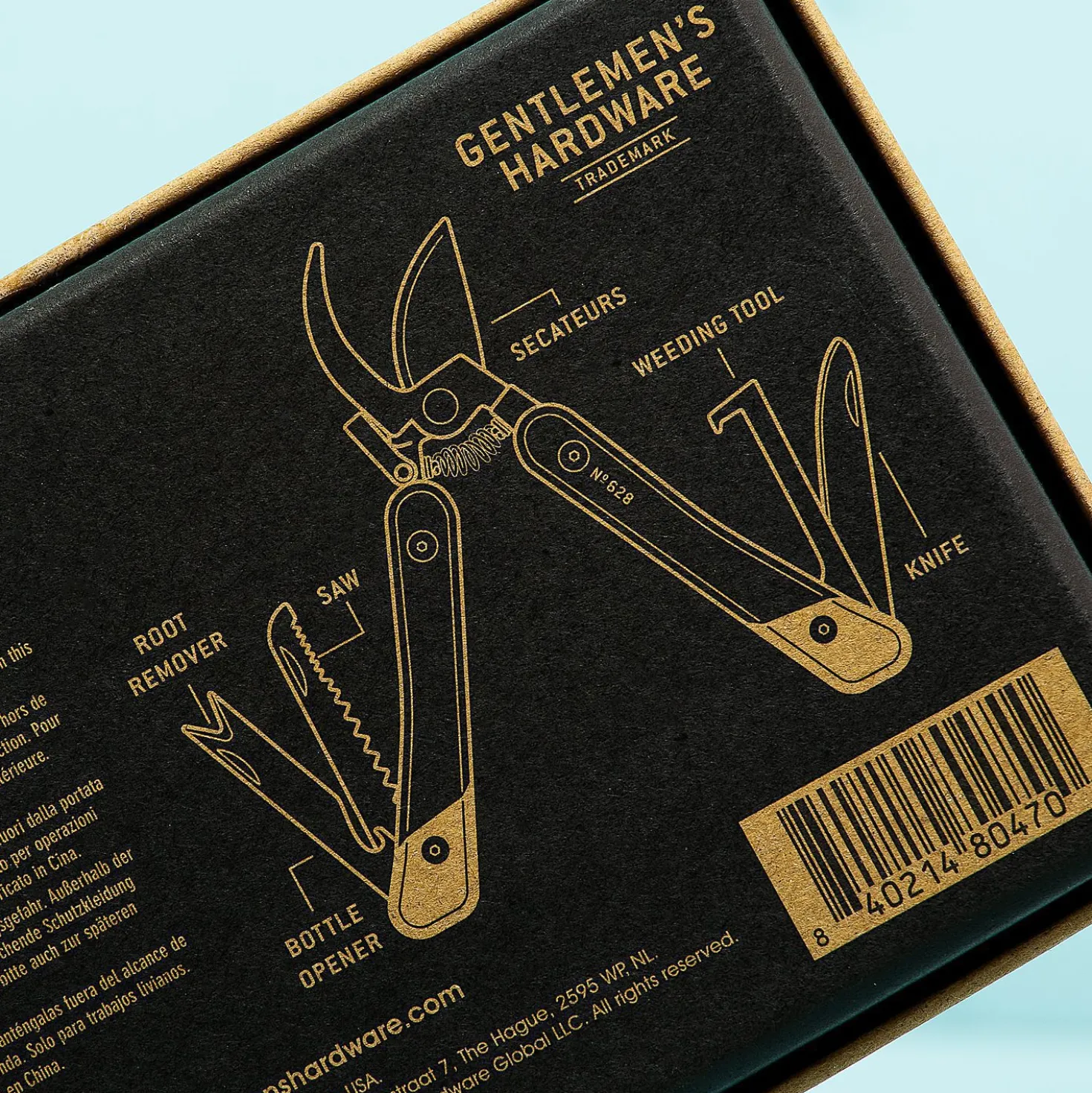 6-in-1 tuin multitool