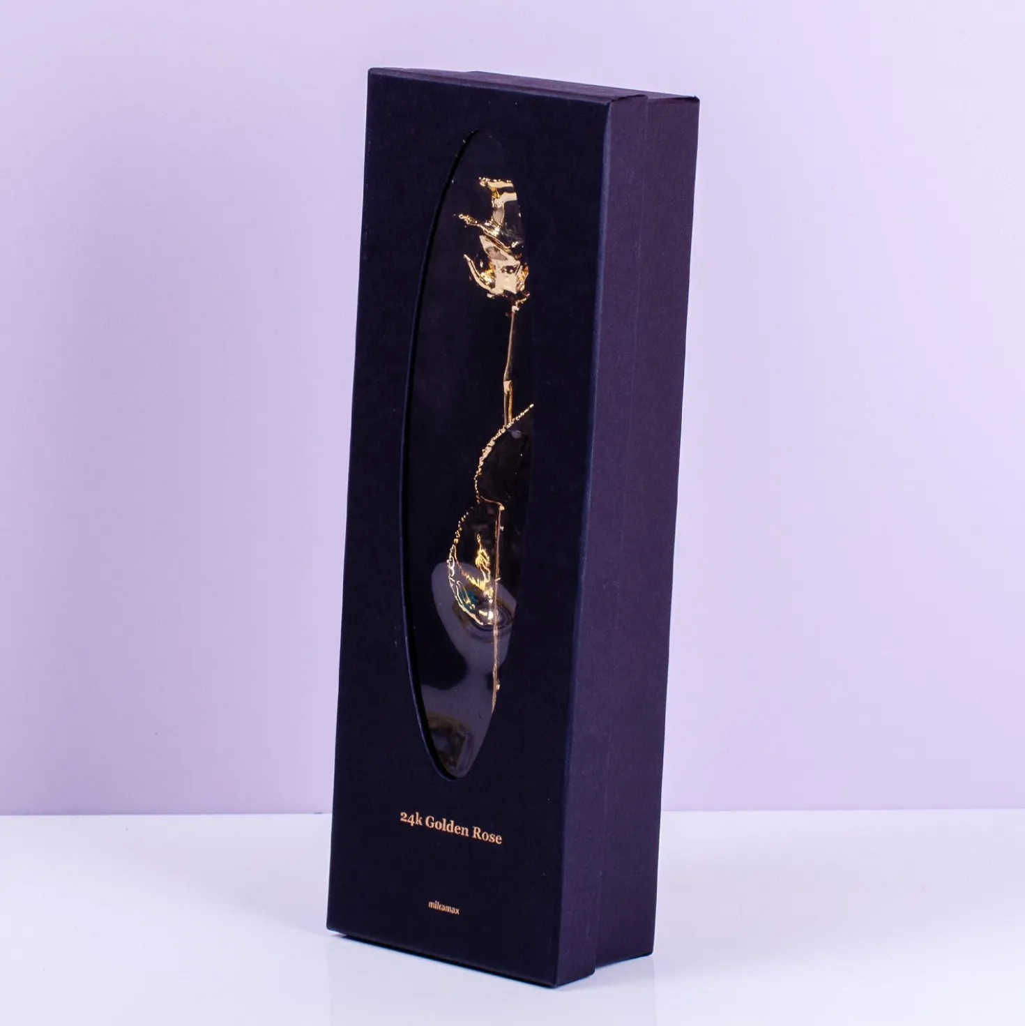 24 karaat gouden roos