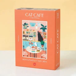Kat café puzzel (1000 stukjes)
