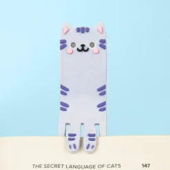 Kat leeslampje en boekenlegger