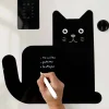 Kat magnetisch schrijfbord – Zwart