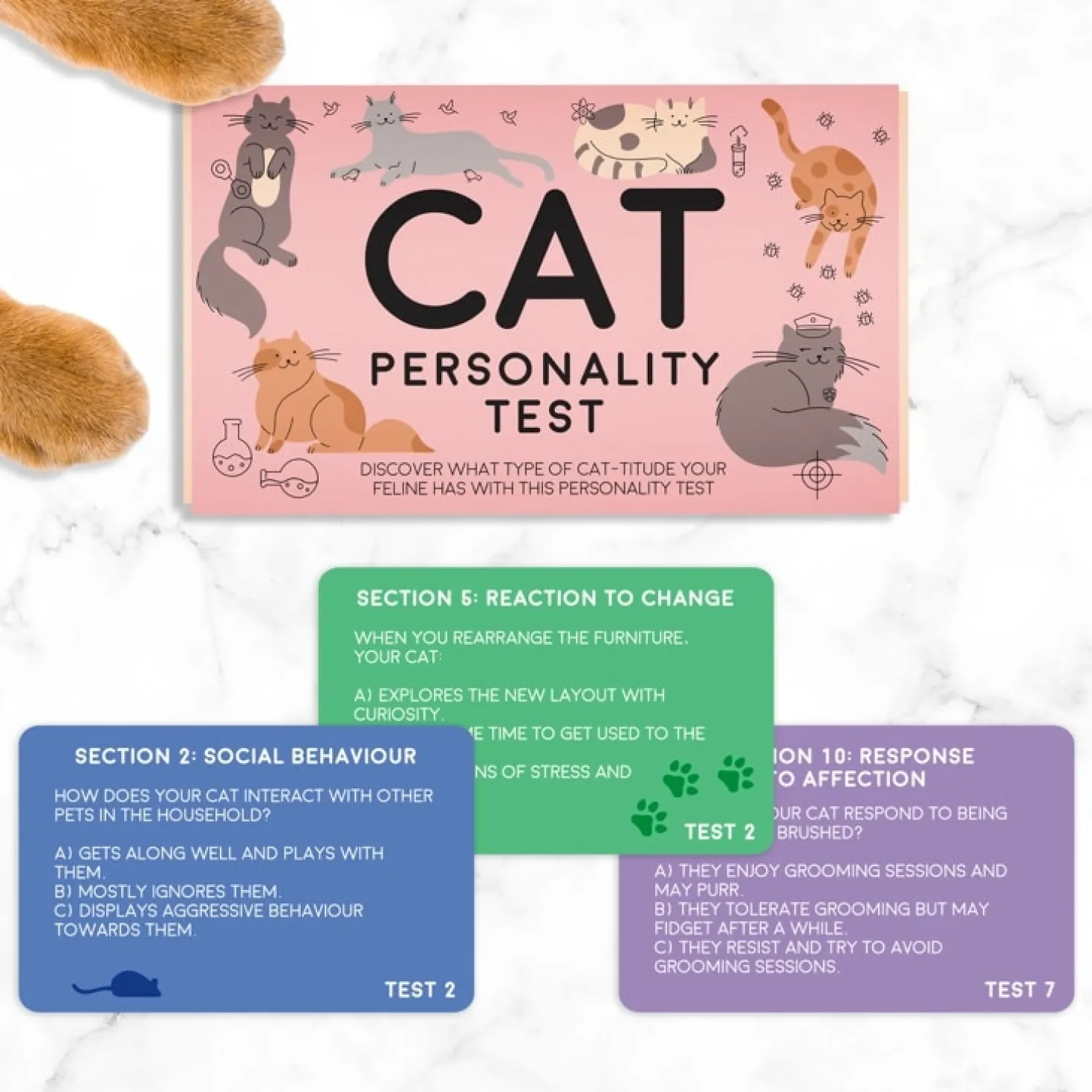 Kat persoonlijkheidstest