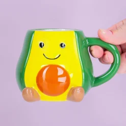 Kawaii avocado mok