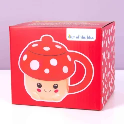 Kawaii paddenstoel mok