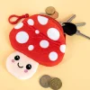 Kawaii paddenstoel portemonneetje