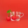 Kers dubbele tea infuser
