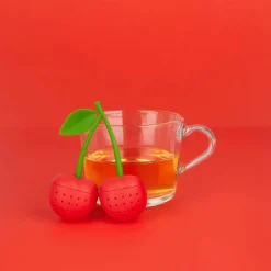 Kers dubbele tea infuser