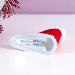 Kerstmuts haarclip