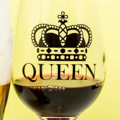 King & Queen glazenset