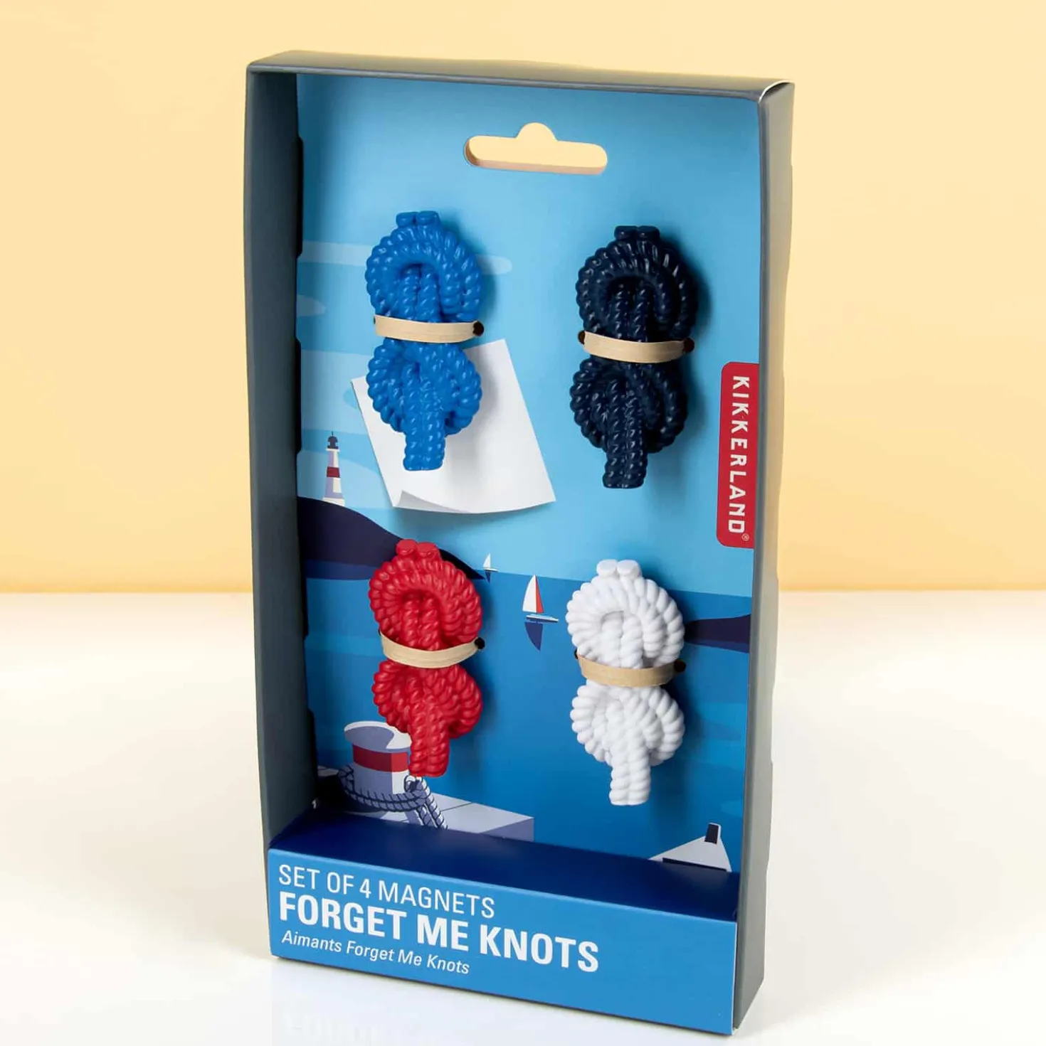 Knoop magneten (set van 4)
