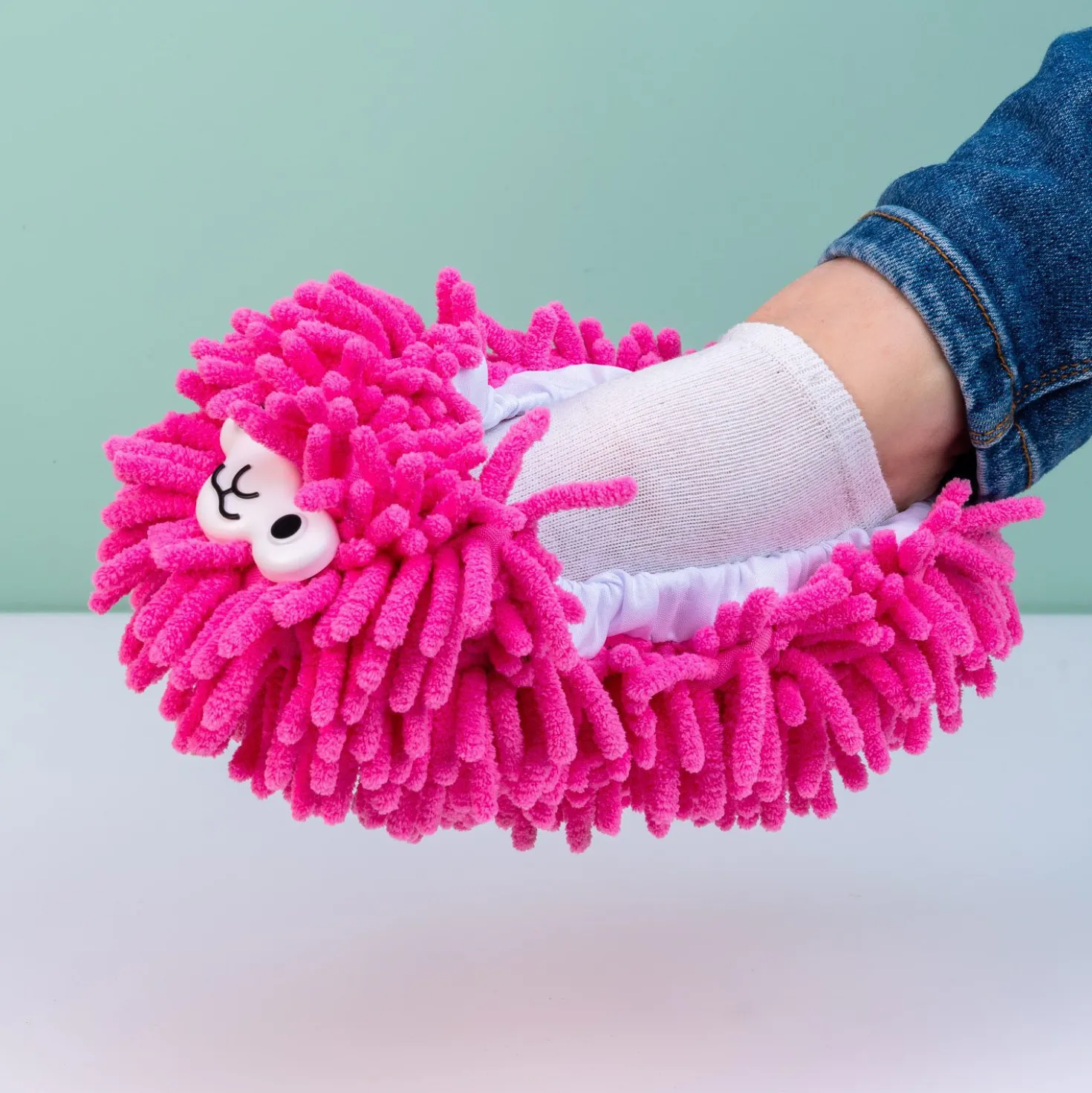 Lama schoonmaaksloffen