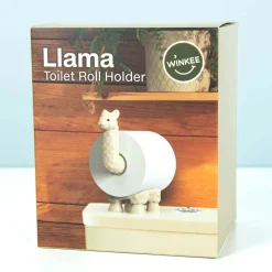 Lama toiletrolhouder