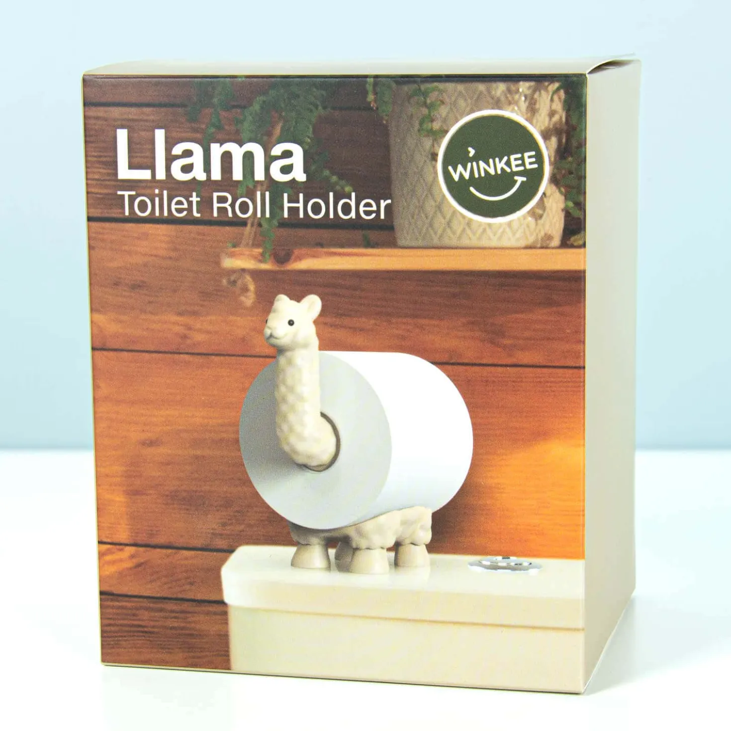 Lama toiletrolhouder