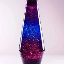 Lavalamp Galaxy Met Multicolor Lava En Glitters