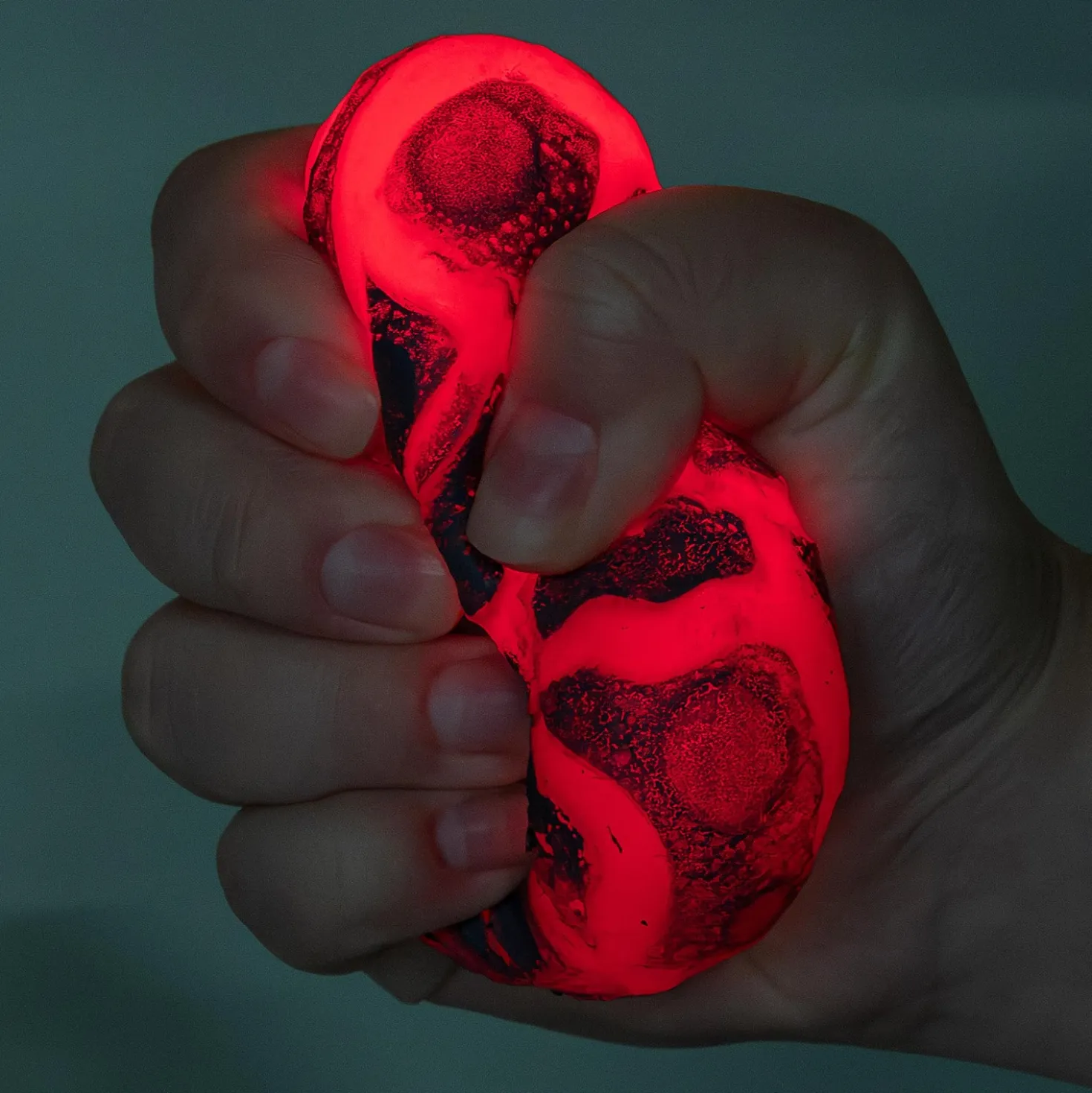 Lichtgevende meteoriet stressbal