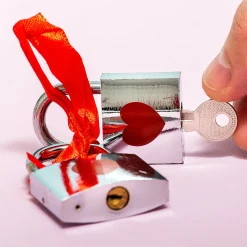 Liefdesslotjes met één sleutel