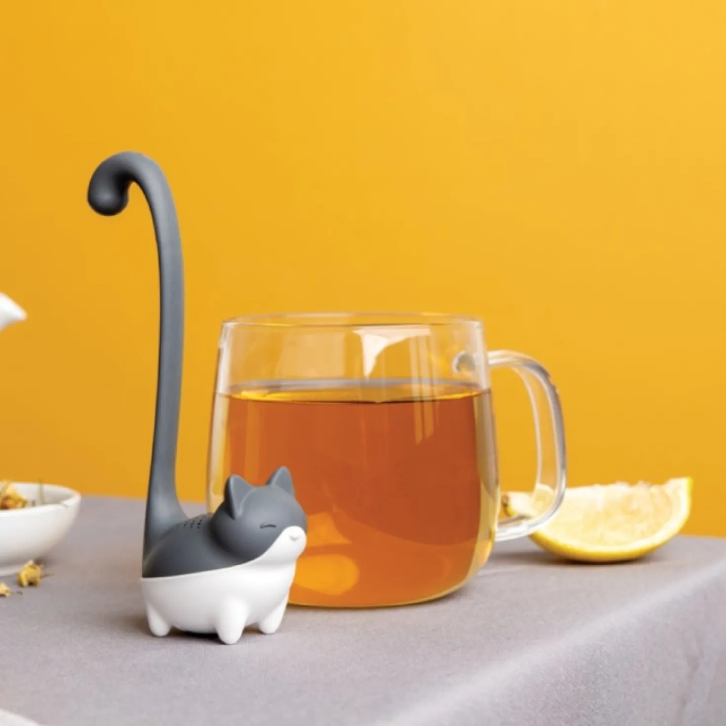 Louie kat tea infuser