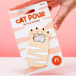 Magnetische kattenpoot flesopener