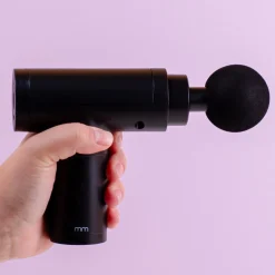 Massage gun met opzetstukken