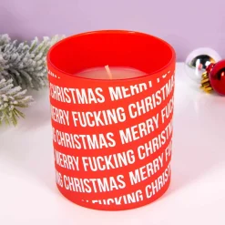 Merry Fucking Christmas kaars