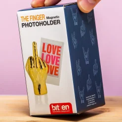 Middelvinger fotohouder