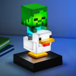 Minecraft Chicken jockey icon lampje