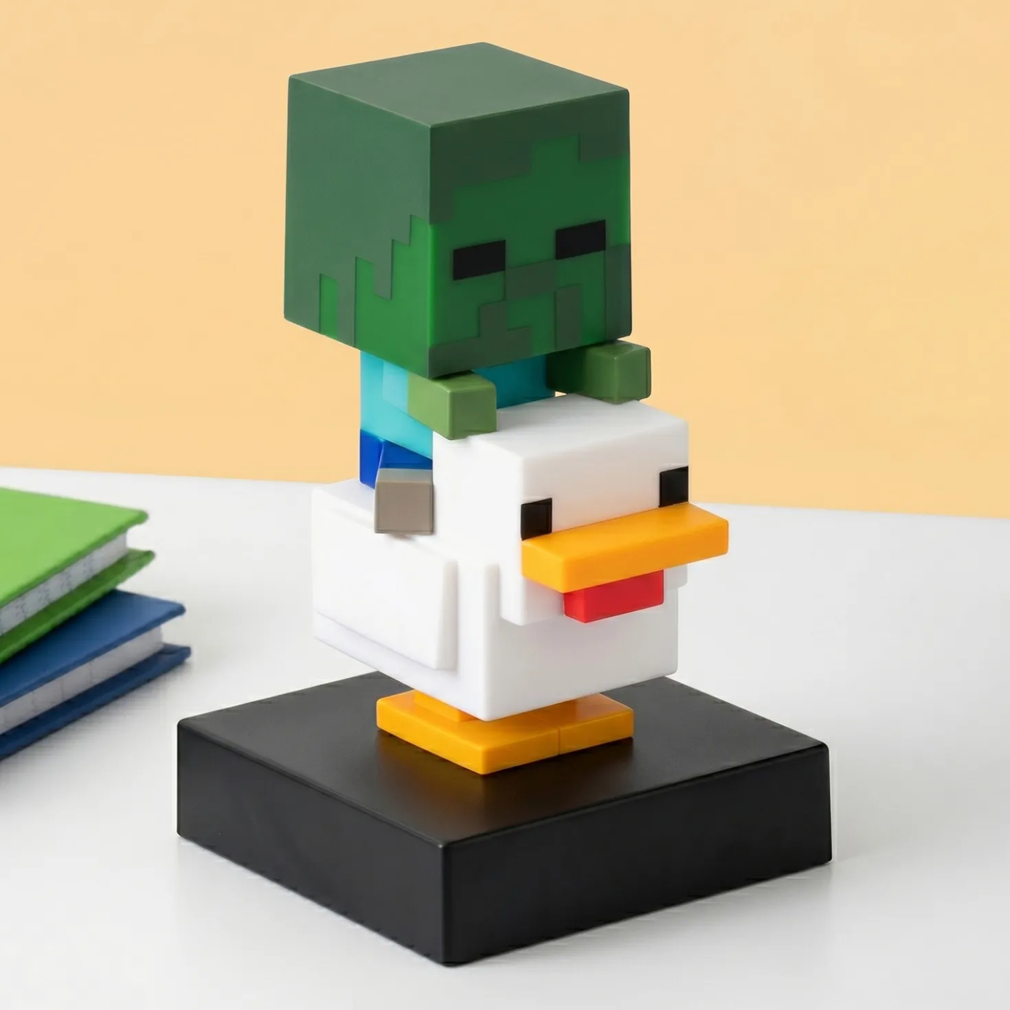 Minecraft Chicken jockey icon lampje