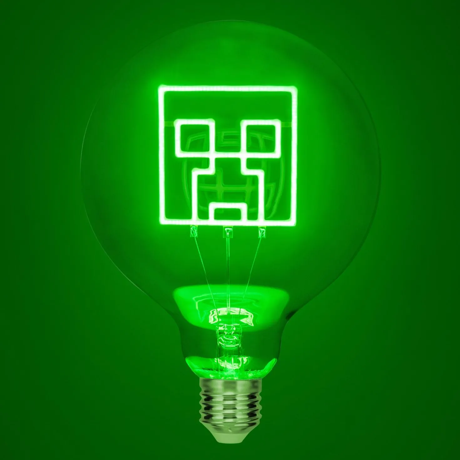 Minecraft Creeper ledlamp (E27 fitting)