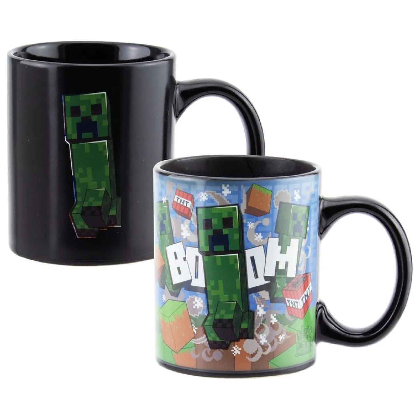 Minecraft Creeper warmtegevoelige mok