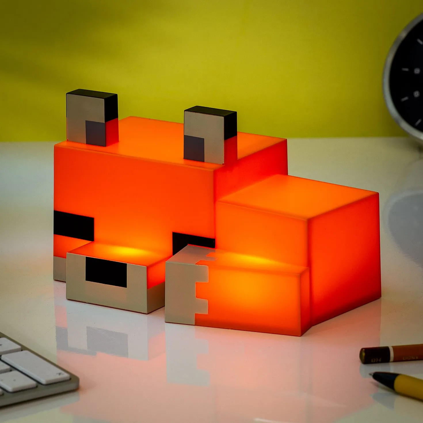 Minecraft Fox lamp