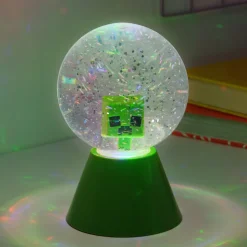 Minecraft LED glitter bal