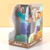 Minecraft Steve poppetje op zonne-energie
