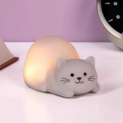Mini kat nachtlampje