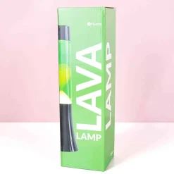 Mini lavalamp groen en geel