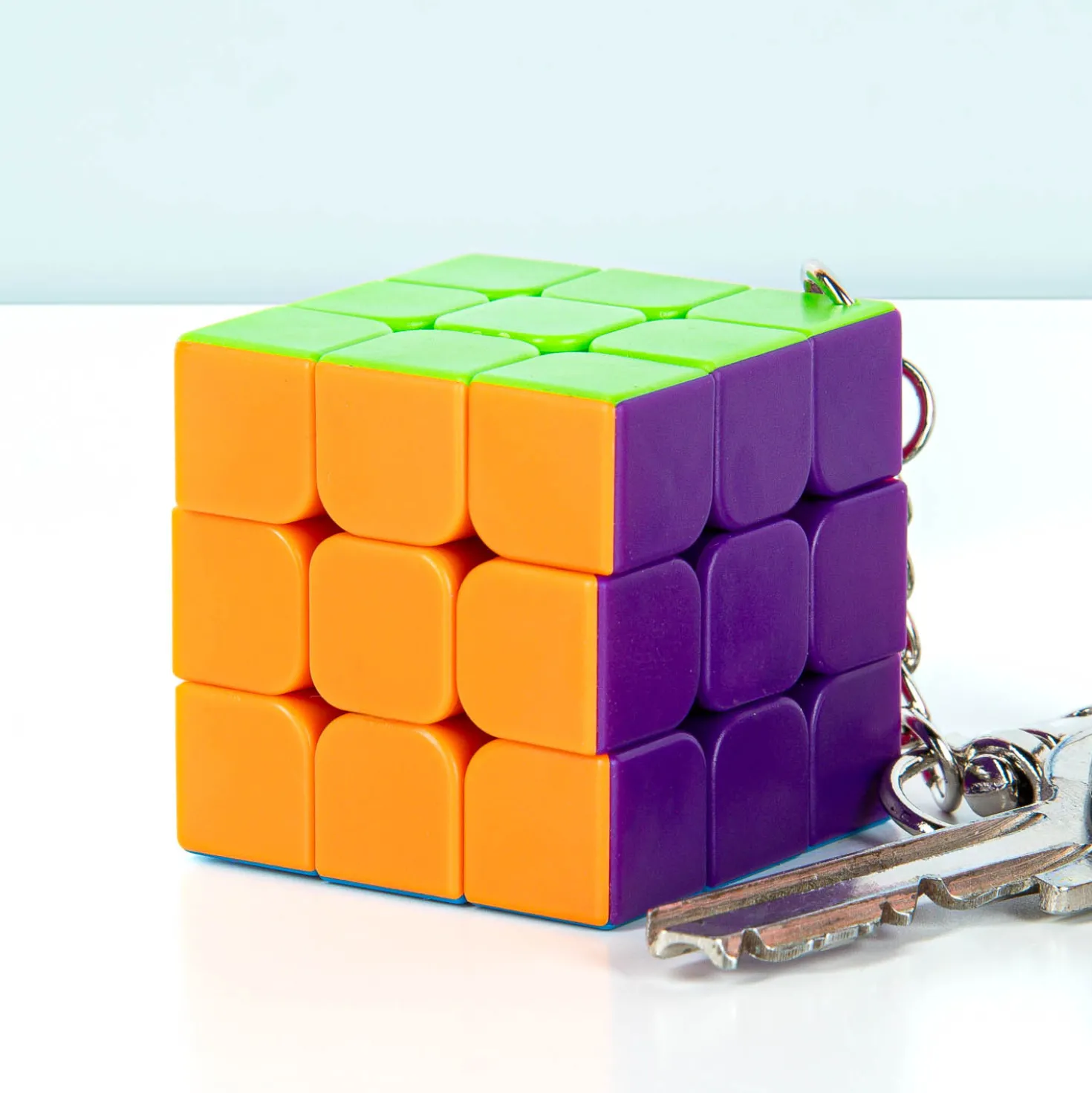 Mini magic cube sleutelhanger