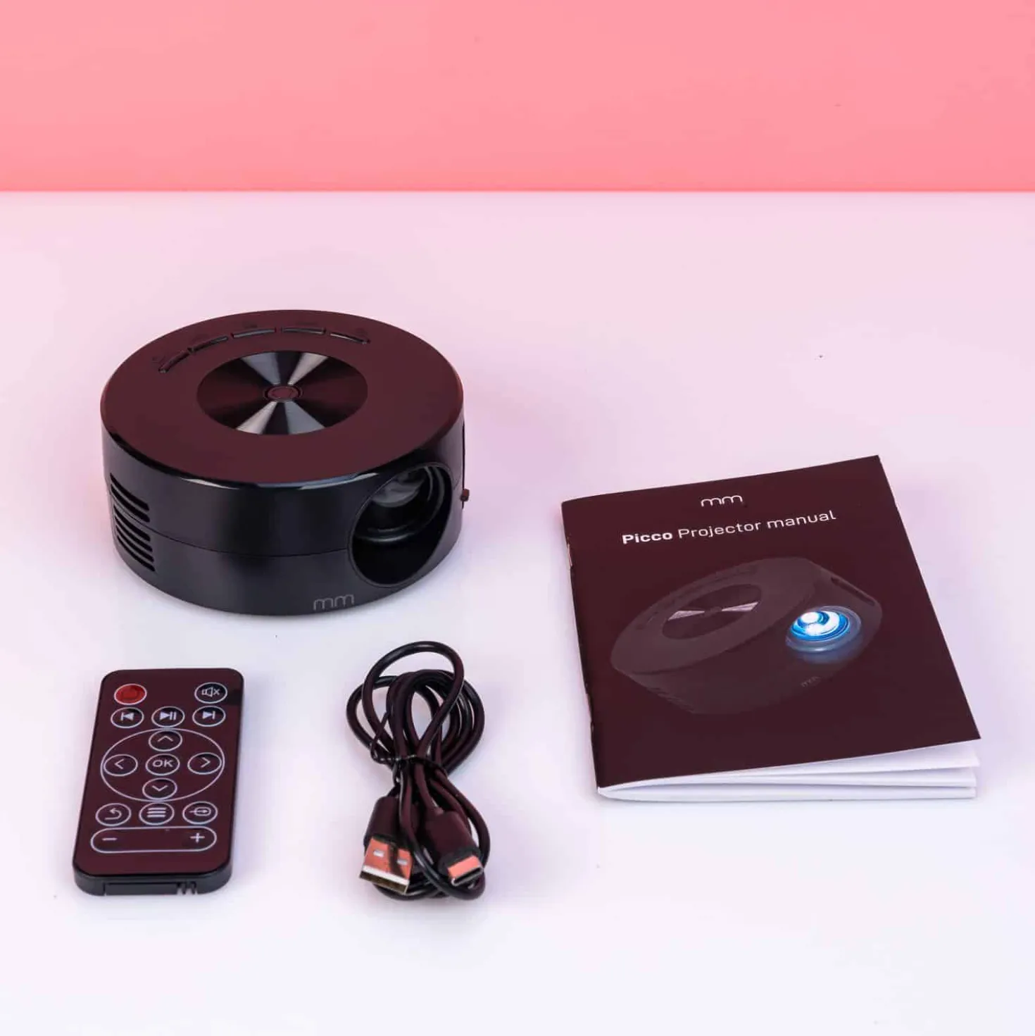 Mini projector voor smartphones