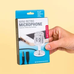 Mini retro microfoon voor smartphone