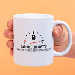 Mok Dad joke brandstof