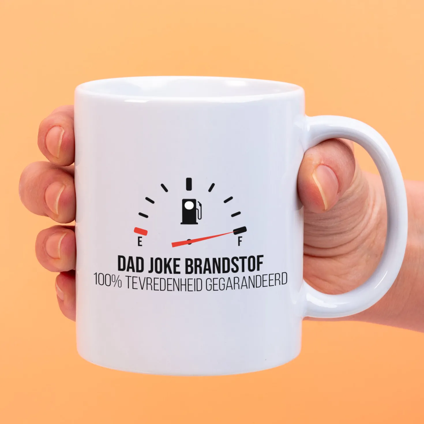 Mok Dad joke brandstof