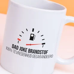 Mok Dad joke brandstof