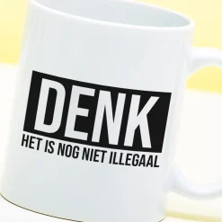 Mok Denk, het is nog niet illegaal