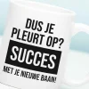 Mok Dus je pleurt op?